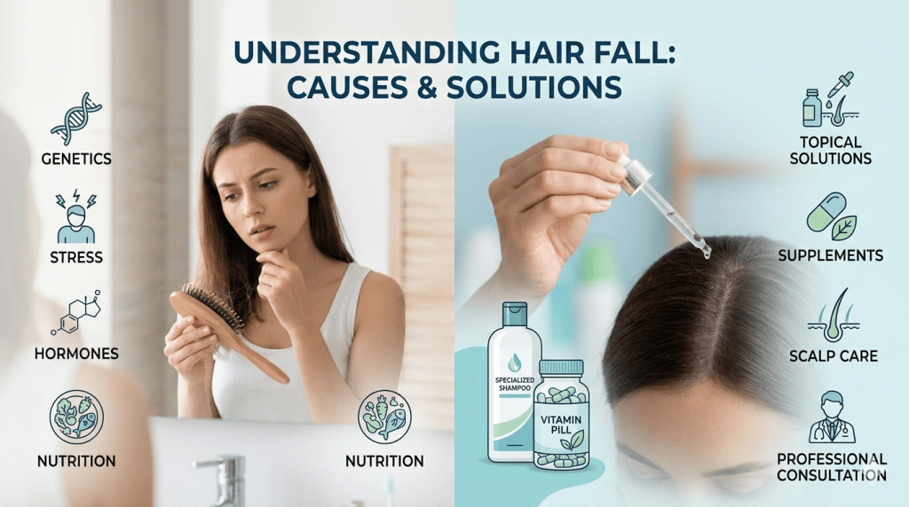Hair fall and thinning scalp condition treatment
